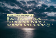 BAB: SEPERTI APA PERMULAAN WAHYU KEPADA RASULULLAH ṢALLALLĀHU ‘ALAIHI WA SALLAM? Seperti Apa Permulaan Wahyu Kepada Rasulullah