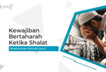 KEWAJIBAN BERTAHARAH KETIKA SHALAT Kewajiban Bertaharah Ketika Shalat