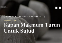 KAPAN MAKMUM TURUN UNTUK SUJUD? Desain Umdatul Ahkam pptx